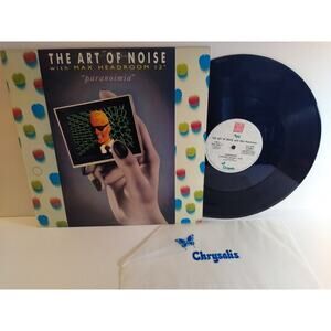 THE ART OF NOISE with MAX HEADROOM – Paranoimia 12" Single 1986 Extended